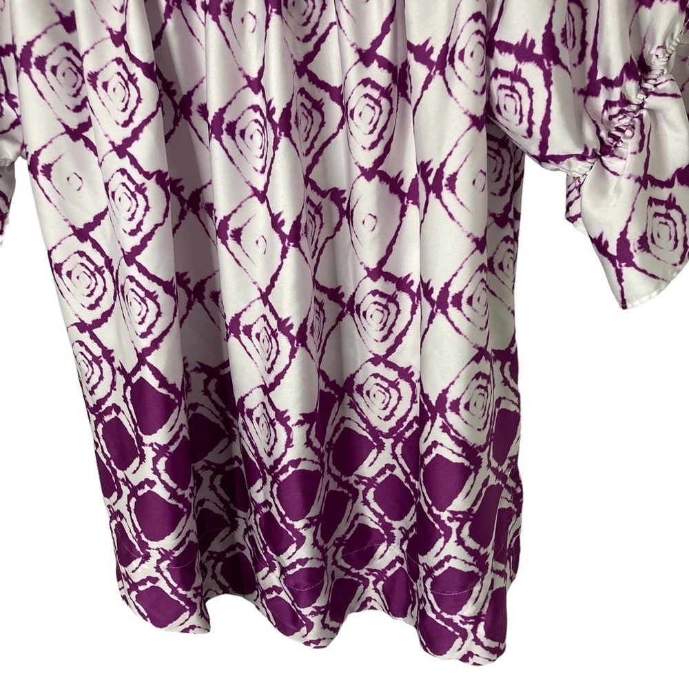 Aeropostale Geometric Abstract Blouse 20-22W - Picture 5 of 9